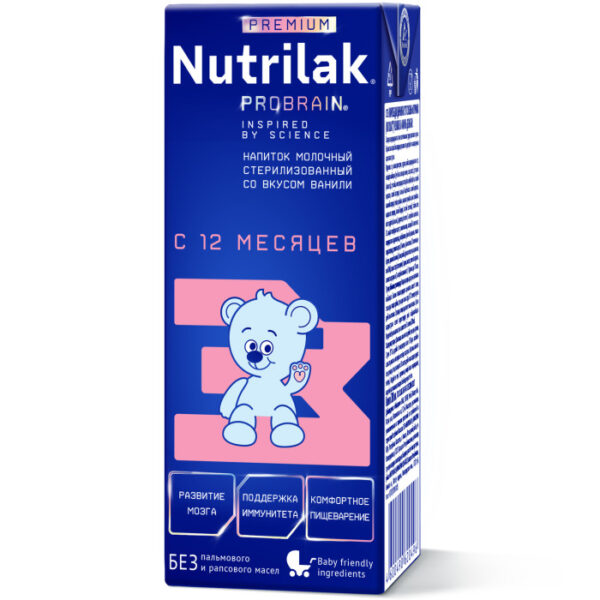 Смесь Nutrilak Premium 3 готовая к употреблению, с 12 месяцев, 200 г Смесь Nutrilak Premium 3 готовая к употреблению, с 12 месяцев, 200 г