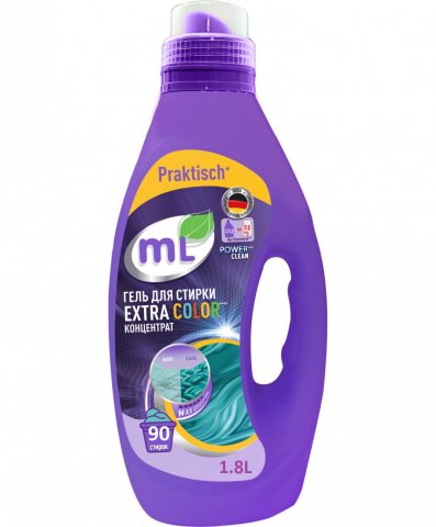 АКЦИЯ ML Гель для стирки EXTRA COLOR концентрат, Meine Liebe, 1,8 л АКЦИЯ ML Гель для стирки EXTRA COLOR концентрат, Meine Liebe, 1,8 л