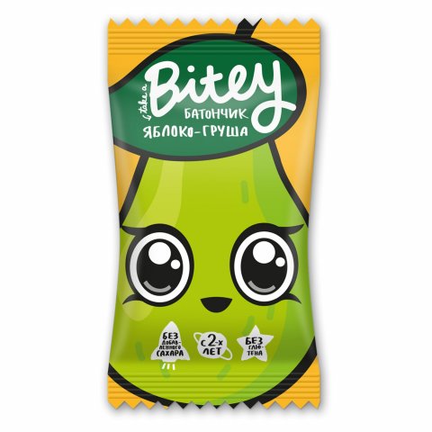 Батончик Take a Bitey фруктово-ягодный яблоко-груша 25гр с 2лет Батончик Take a Bitey фруктово-ягодный яблоко-груша 25гр с 2лет