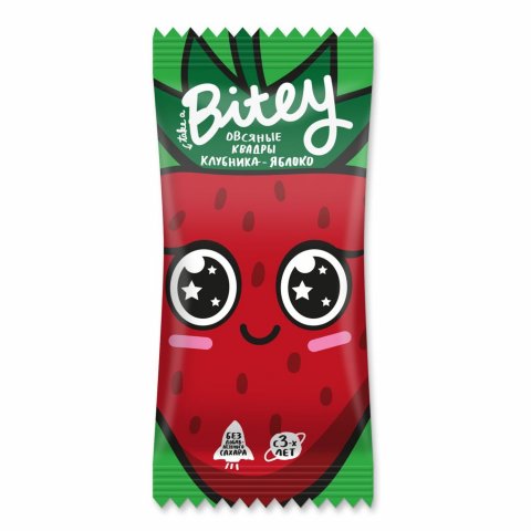 Батончик Take a Bitey овсяно-фруктовый яблоко-клубника 30г с 3лет Батончик Take a Bitey овсяно-фруктовый яблоко-клубника 30г с 3лет