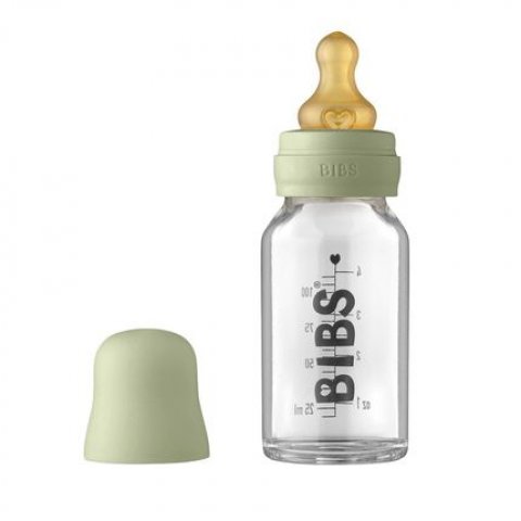 BIBS 5013250 Бутылочка для кормления в наборе Sage 110мл (без бампера) BIBS 5013250 Бутылочка для кормления в наборе Sage 110мл (без бампера)