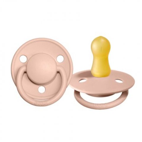 BIBS De Lux Latex Blush 0-6 месяцев, 01609 BIBS De Lux Latex Blush 0-6 месяцев, 01609