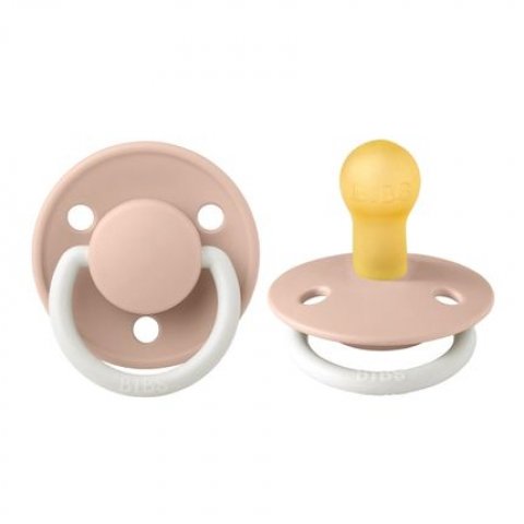 BIBS De Lux Latex Blush Glow 0-6 месяцев 02875 BIBS De Lux Latex Blush Glow 0-6 месяцев 02875