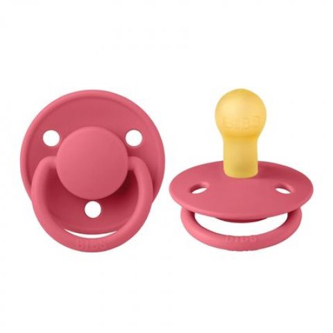 BIBS De Lux Latex Coral 0-6 месяцев 02846 BIBS De Lux Latex Coral 0-6 месяцев 02846