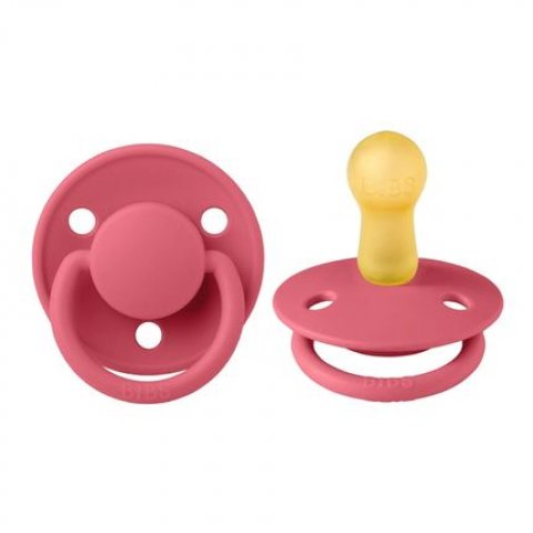 BIBS De Lux Latex Coral 6+ месяцев 02847 BIBS De Lux Latex Coral 6+ месяцев 02847