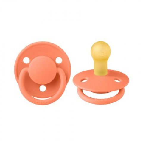 BIBS De Lux Latex Papaya 0-6 месяцев 1110292 BIBS De Lux Latex Papaya 0-6 месяцев 1110292