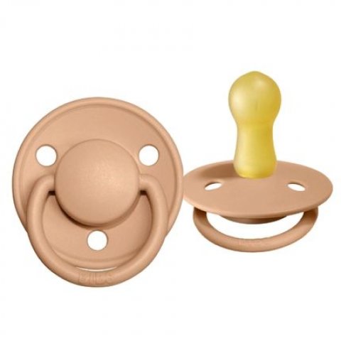 BIBS De Lux Latex Peach 6+ месяцев 02200 BIBS De Lux Latex Peach 6+ месяцев 02200