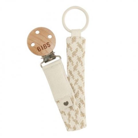 BIBS Держатель для пустышки Ivory/Vanilla 9401110 BIBS Держатель для пустышки Ivory/Vanilla 9401110