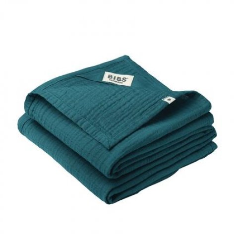 BIBS Муслиновая пеленка (2шт) Cuddle Cloth Forest Lake 70х70 BIBS Муслиновая пеленка (2шт) Cuddle Cloth Forest Lake 70х70