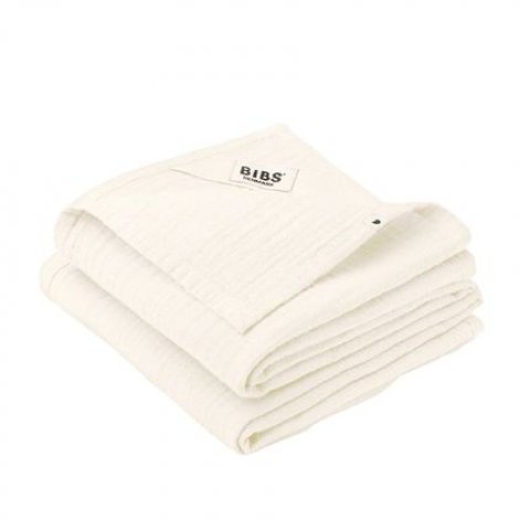 BIBS Муслиновая пеленка (2шт) Cuddle Cloth Ivory 70х70 BIBS Муслиновая пеленка (2шт) Cuddle Cloth Ivory 70х70