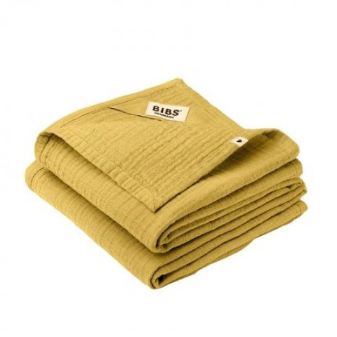 BIBS Муслиновая пеленка (2шт) Cuddle Cloth Mustard 70х70 BIBS Муслиновая пеленка (2шт) Cuddle Cloth Mustard 70х70