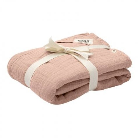 BIBS Муслиновая пеленка Cuddle Swaddle Blush 120х120 BIBS Муслиновая пеленка Cuddle Swaddle Blush 120х120
