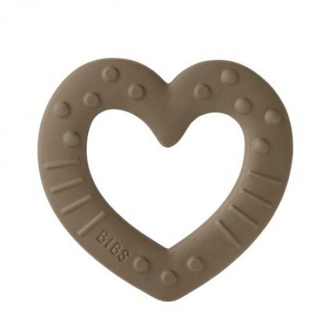 BIBS Прорезыватель Baby Bitie Heart Dark Oak 02561 BIBS Прорезыватель Baby Bitie Heart Dark Oak 02561