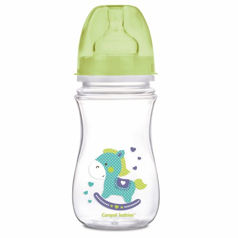 Бутылочка Canpol Babies Toys 240мл c 3месяцев Зеленая 35/221_gre Бутылочка Canpol Babies Toys 240мл c 3месяцев Зеленая 35/221_gre