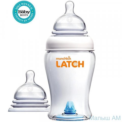 Бутылочка для кормления Munchkin Latch 240 мл 0+ Бутылочка для кормления Munchkin Latch 240 мл 0+