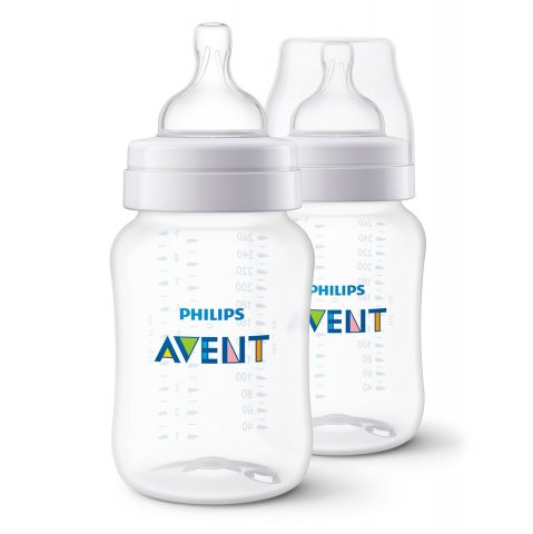 Бутылочка Philips Avent Anti-colic 260мл с 1месяца 2шт Бутылочка Philips Avent Anti-colic 260мл с 1месяца 2шт