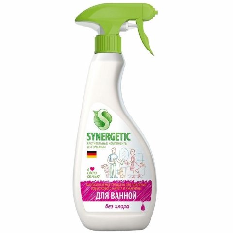 Чистящее средство SYNERGETIC для сантехники 0.5 л Synergetic Чистящее средство SYNERGETIC для сантехники 0.5 л Synergetic