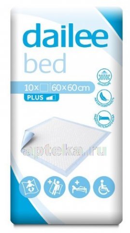 DAILEE ПЕЛЕНКИ ВПИТЫВАЮЩИЕ ОДНОРАЗОВЫЕ 60Х60 10 шт. DAILEE ПЕЛЕНКИ ВПИТЫВАЮЩИЕ ОДНОРАЗОВЫЕ 60Х60 10 шт.