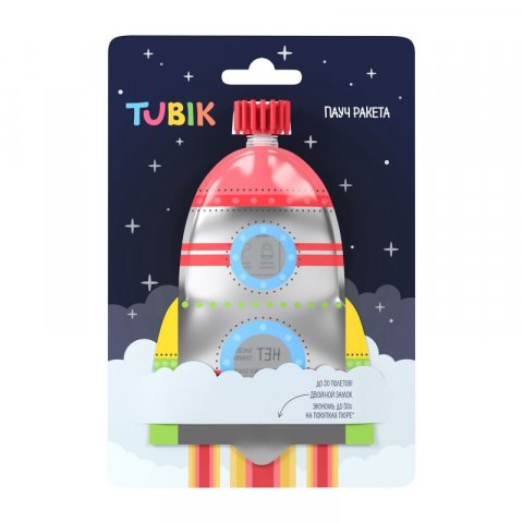 Дой-пак TUBIK Пауч Ракета 180 мл Дой-пак TUBIK Пауч Ракета 180 мл