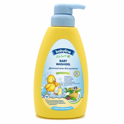 Гель для купания Babyline целебные травы 500мл Гель для купания Babyline целебные травы 500мл