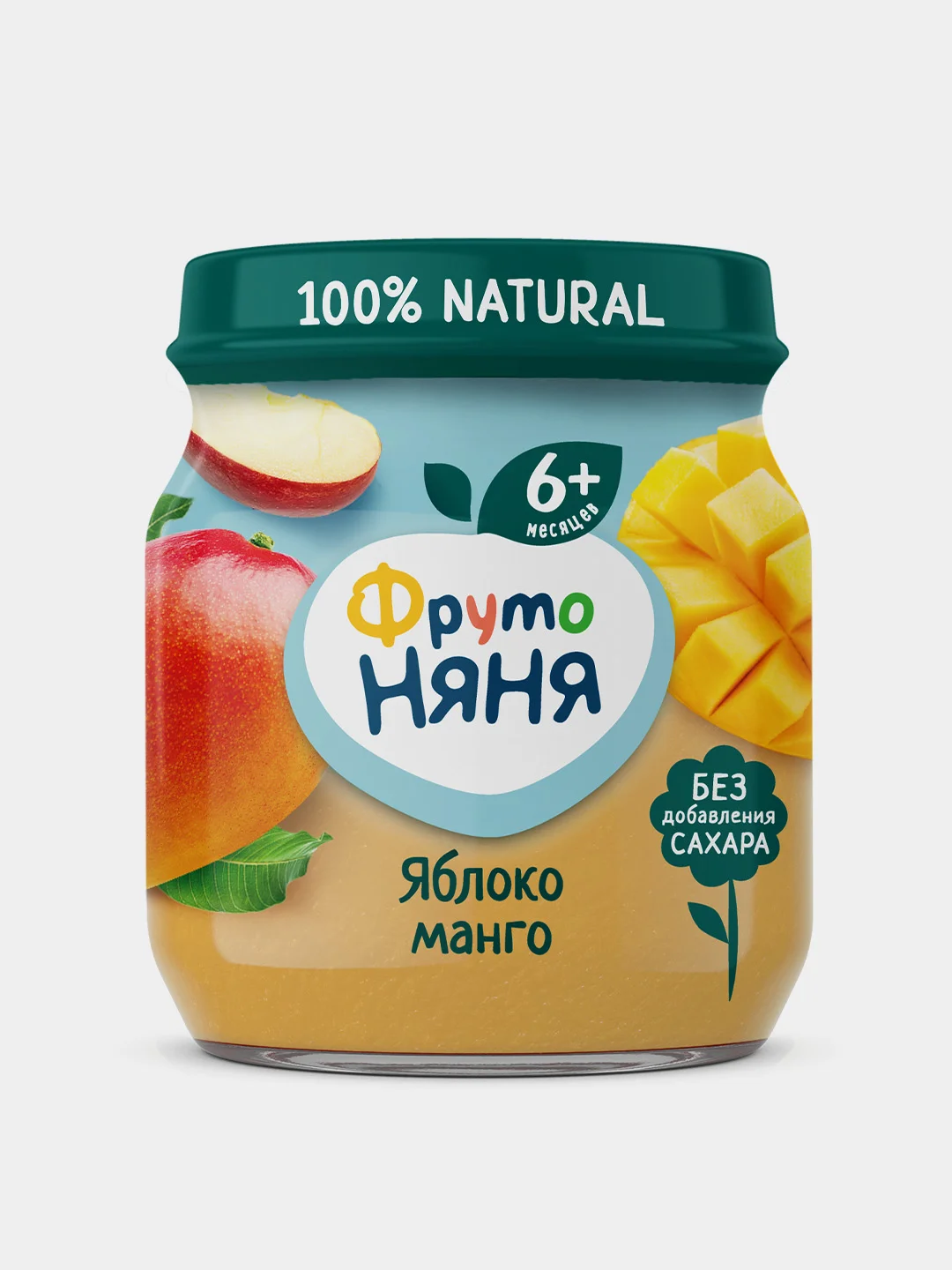 Пюре ФрутоНяня яблоко-манго 100г с 6 +месяцев Пюре ФрутоНяня яблоко-манго 100г с 6 +месяцев