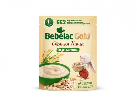 Каша безмолочная Bebelac Овсяная 180г c 5месяцев Каша безмолочная Bebelac Овсяная 180г c 5месяцев