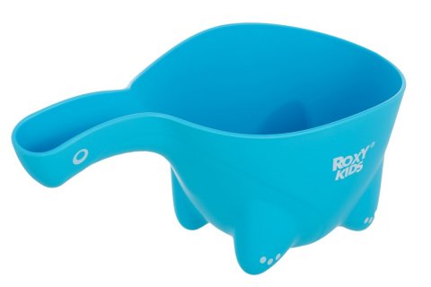 Ковш детский мягкий для мытья головы и купания DINO SAFETY SCOOP от ROXY-KIDS, цвет синий Ковш детский мягкий для мытья головы и купания DINO SAFETY SCOOP от ROXY-KIDS, цвет синий