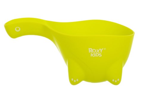Ковш детский мягкий для мытья головы и купания DINO SAFETY SCOOP от ROXY-KIDS, цвет зеленый Ковш детский мягкий для мытья головы и купания DINO SAFETY SCOOP от ROXY-KIDS, цвет зеленый