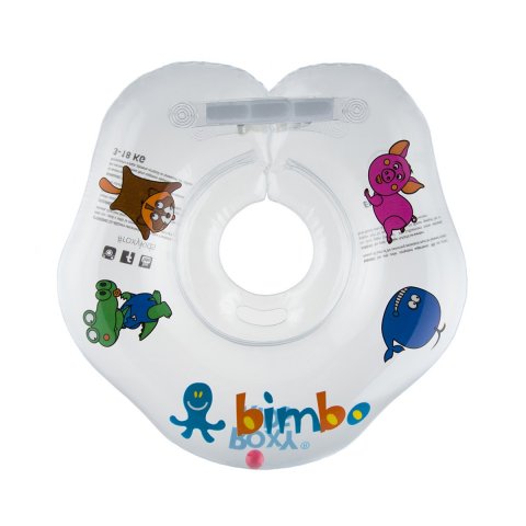 Круг для купания новорожденных и малышей на шею Bimbo от ROXY-KIDS Круг для купания новорожденных и малышей на шею Bimbo от ROXY-KIDS