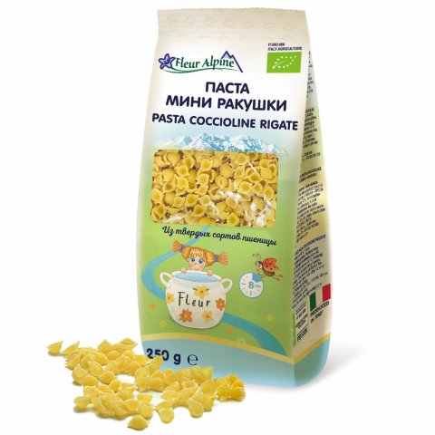 Макароны Fleur Alpine мини-ракушки 250г Макароны Fleur Alpine мини-ракушки 250г
