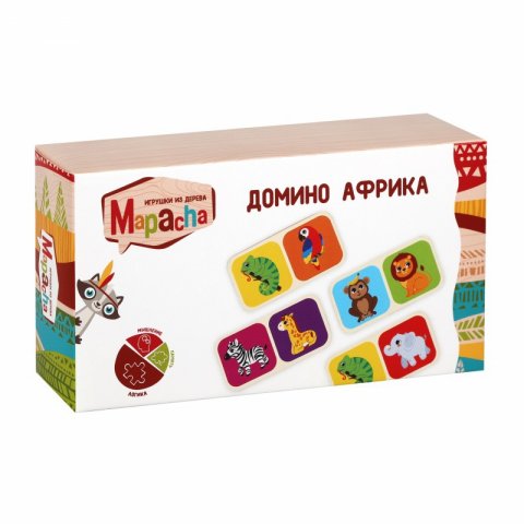 MAPACHA / Домино Животные Африки MAPACHA / Домино Животные Африки