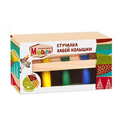 MAPACHA / Стучалка Забей колышек, 19х10 см MAPACHA / Стучалка Забей колышек, 19х10 см