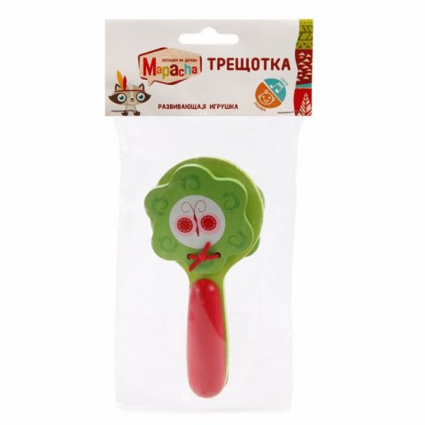 MAPACHA / Трещотка красно зеленая MAPACHA / Трещотка красно зеленая
