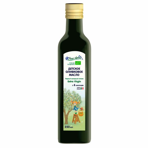 Масло Fleur Alpine оливковое детское 250 мл с 6 месяцев Масло Fleur Alpine оливковое детское 250 мл с 6 месяцев