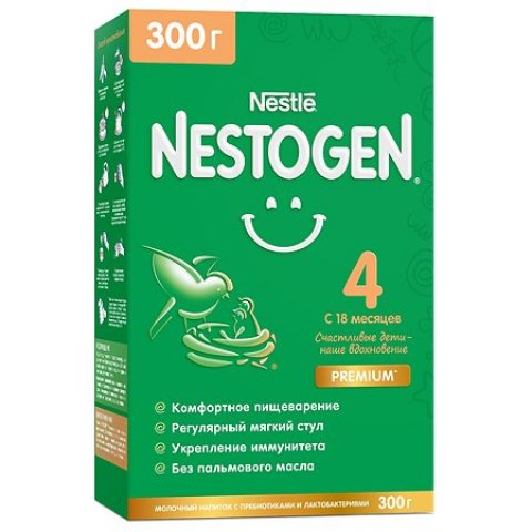 Молочко Nestogen 4 300г с 18месяцев Молочко Nestogen 4 300г с 18месяцев