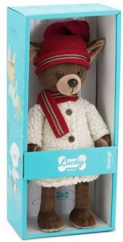 Мягкая собачка Lucky Kiki: Зимняя сказка, Lucky Doggy ORANGE LD019 Мягкая собачка Lucky Kiki: Зимняя сказка, Lucky Doggy ORANGE LD019