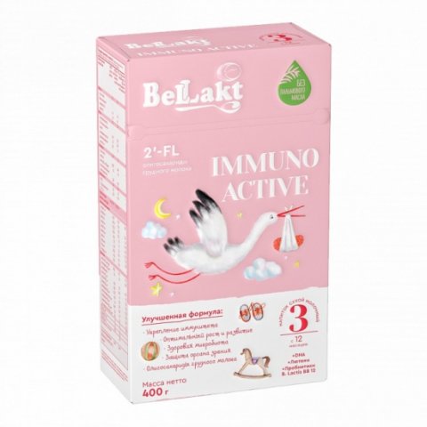 Напиток сухой молочный с бифидобактериями «BELLAKT IMMUNО АCTIVE 3» Напиток сухой молочный с бифидобактериями «BELLAKT IMMUNО АCTIVE 3»