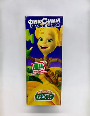 Нектар Фиксики Яблоко-Банан 0,2л Нектар Фиксики Яблоко-Банан 0,2л