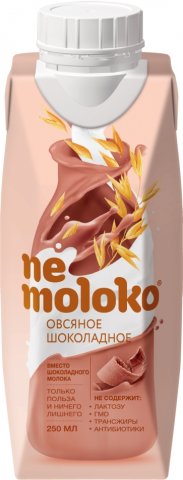 Nemoloko овсяное шоколадное 250 мл Nemoloko овсяное шоколадное 250 мл