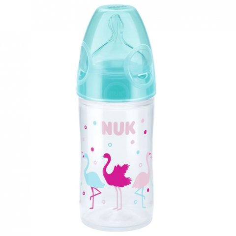 Nuk First Choice+ бутылочка с силиконовой соской 0-6 мес 300мл птицы Nuk First Choice+ бутылочка с силиконовой соской 0-6 мес 300мл птицы