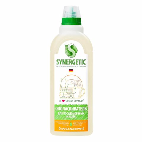 Ополаскиватель SYNERGETIC для посудомоечных машин биоразлагаемый 750 мл Synergetic Ополаскиватель SYNERGETIC для посудомоечных машин биоразлагаемый 750 мл Synergetic
