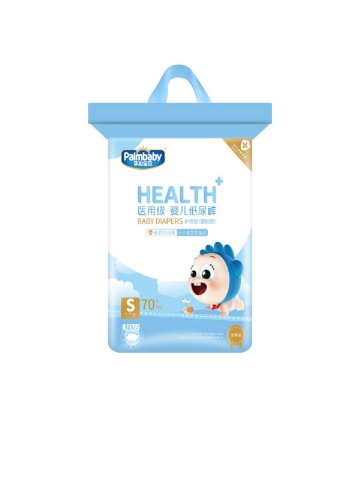 Подгузники Palmbaby Health+ S (4-8 кг) 70 шт Подгузники Palmbaby Health+ S (4-8 кг) 70 шт