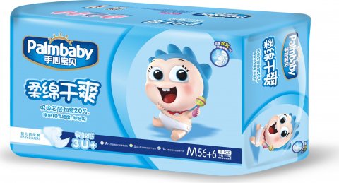 Подгузники Palmbaby М (6-11 кг) 62 шт Подгузники Palmbaby М (6-11 кг) 62 шт