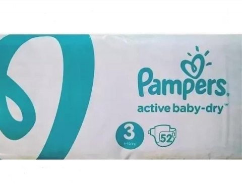 Подгузники Pampers New Baby-Dry 3 6-10кг 52шт 1/4 бокса Подгузники Pampers New Baby-Dry 3 6-10кг 52шт 1/4 бокса