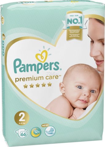 Подгузники Pampers Premium Care 2 4-8кг 66 шт Подгузники Pampers Premium Care 2 4-8кг 66 шт