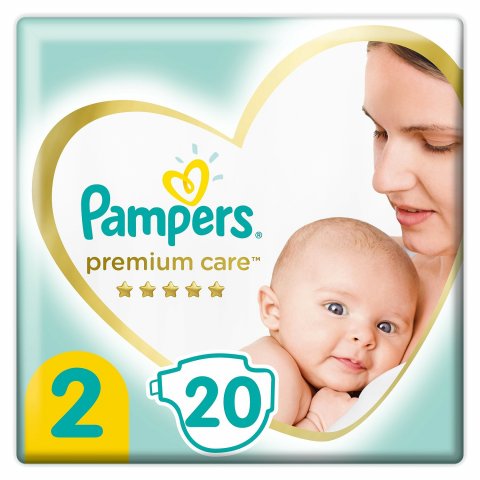 Подгузники Pampers Premium Care Mini 2 4-8кг 20шт Подгузники Pampers Premium Care Mini 2 4-8кг 20шт