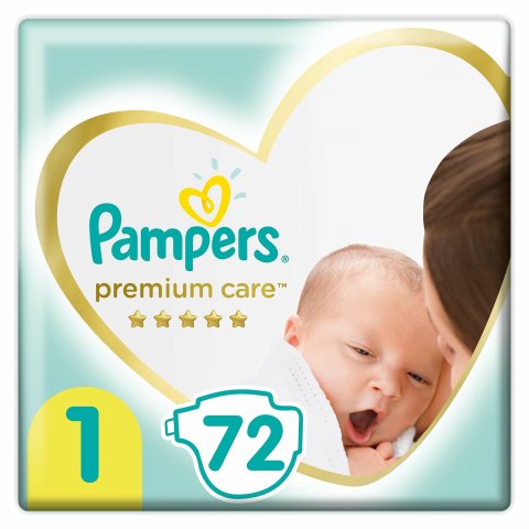 Подгузники Pampers Premium Care Newborn 1 2-5кг 72шт Подгузники Pampers Premium Care Newborn 1 2-5кг 72шт