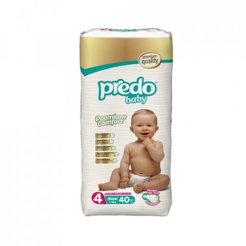 Подгузники Predo Baby Преимущественная пачка № 4 (7-18 кг.) Подгузники Predo Baby Преимущественная пачка № 4 (7-18 кг.)