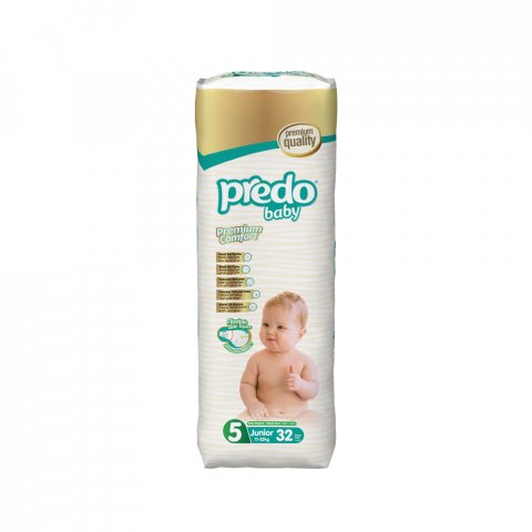 Подгузники Predo Baby Преимущественная пачка № 5 (11-25 кг.) джуниор Подгузники Predo Baby Преимущественная пачка № 5 (11-25 кг.) джуниор