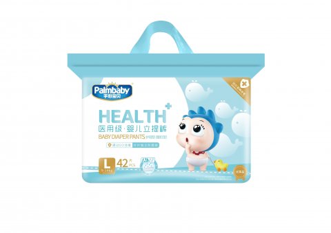 Подгузники-трусики Palmbaby HEALTH+ L (9-14 кг) / 42 шт Подгузники-трусики Palmbaby HEALTH+ L (9-14 кг) / 42 шт